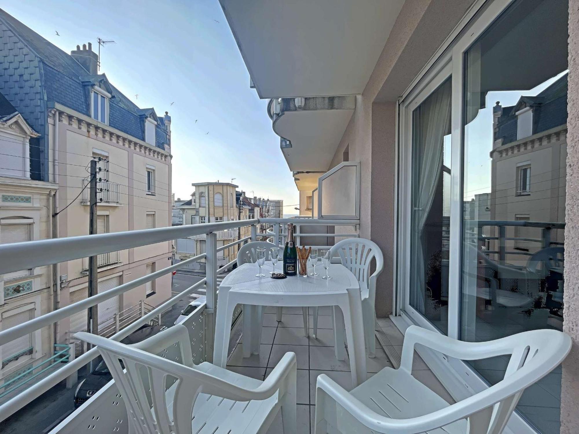 Superbe T2 Bis Proche Plage Avec Balcon Et Parking - Fr-1-646-44 Berck Bagian luar foto